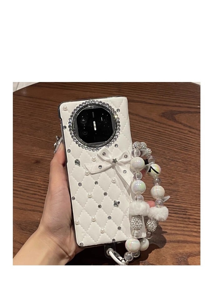 Niche Luxury Foldable Screen High-End All Inclusive Anti Drop Leather Phone Case Huawei Mate X5 - Image 1