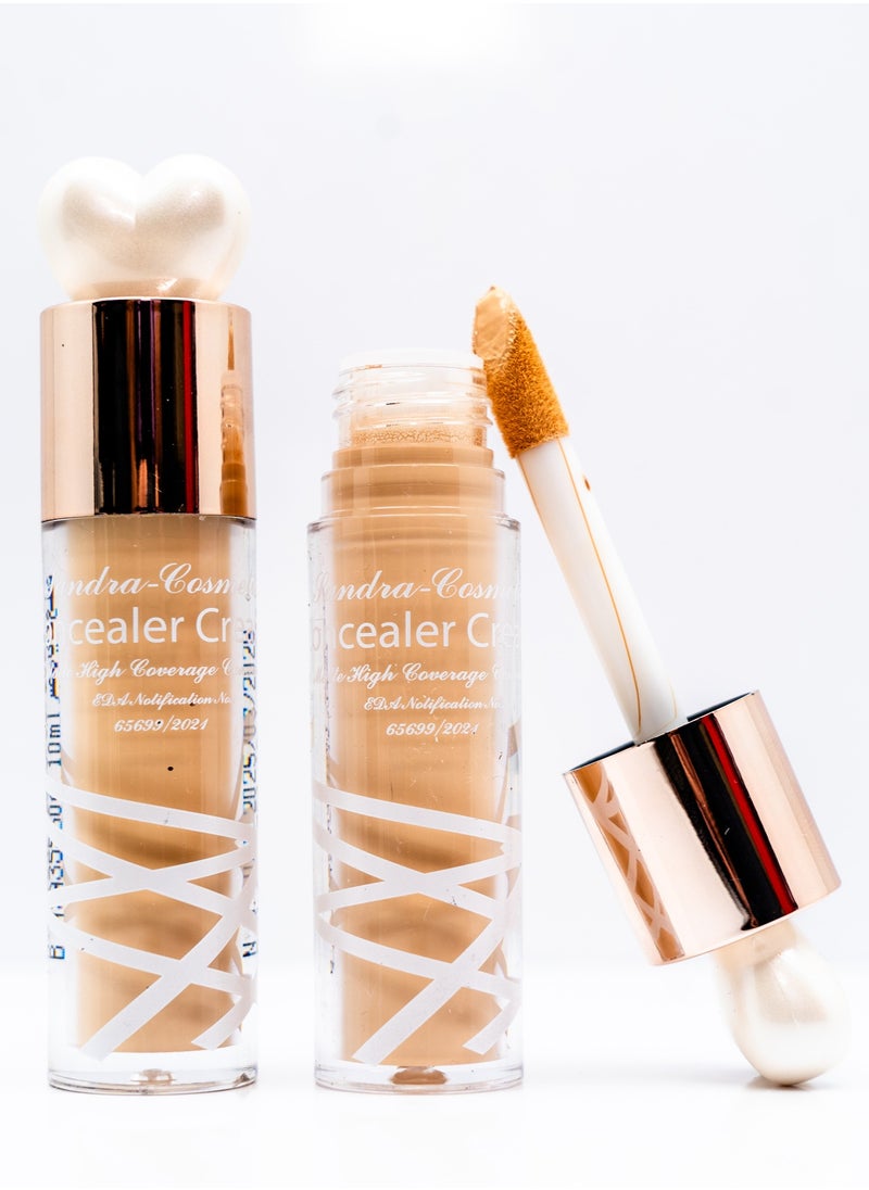 Sandra High Coverage Concealer Cream 10ml - No. 19  - Image 1