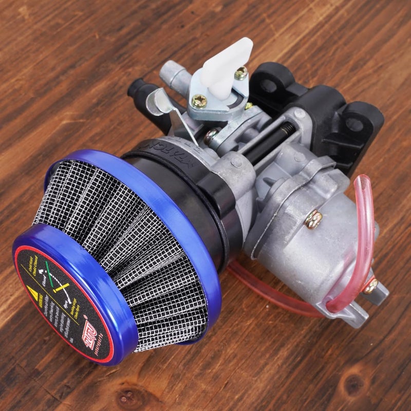 MTATCN Air Filter Stack Carburetor Replacement for 2 Stroke 47cc 49cc Mini ATV Quad Dirt Pocket Bike - Image 3