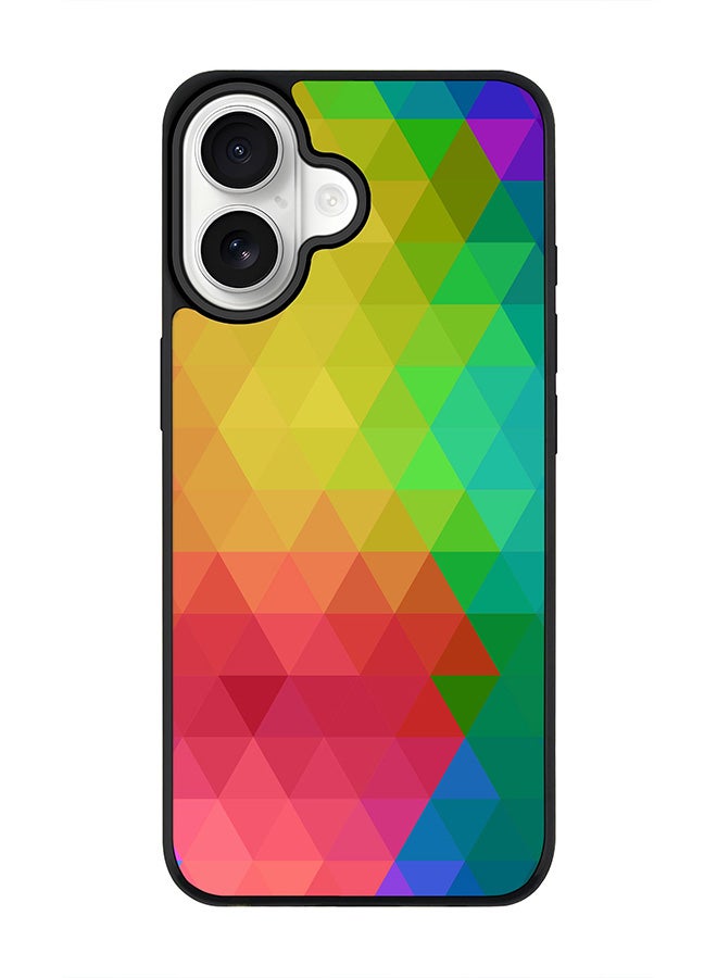 Stylizedd iPhone 17 Case, [Compatible with MagSafe] Slim Magnetic cover Phone Case iPhone 17 -Tropical Prism - Image 1