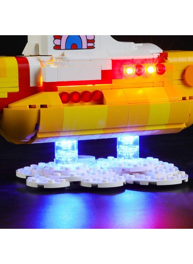 BRIKSMAX Led Lighting Kit For Yellow Submarine Compatible With Lego 21306 Building Blocks Model Not Include The Lego Set - Image 5