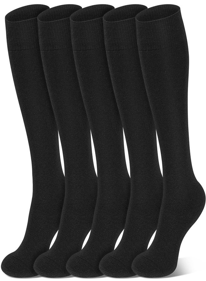 FuelMeFoot Warm Knee High Socks For Men - Thermal Cotton Socks For Hiking, Work, Winter, Gifts - Image 1