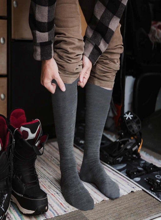 FuelMeFoot Warm Knee High Socks For Men - Thermal Cotton Socks For Hiking, Work, Winter, Gifts - Image 2