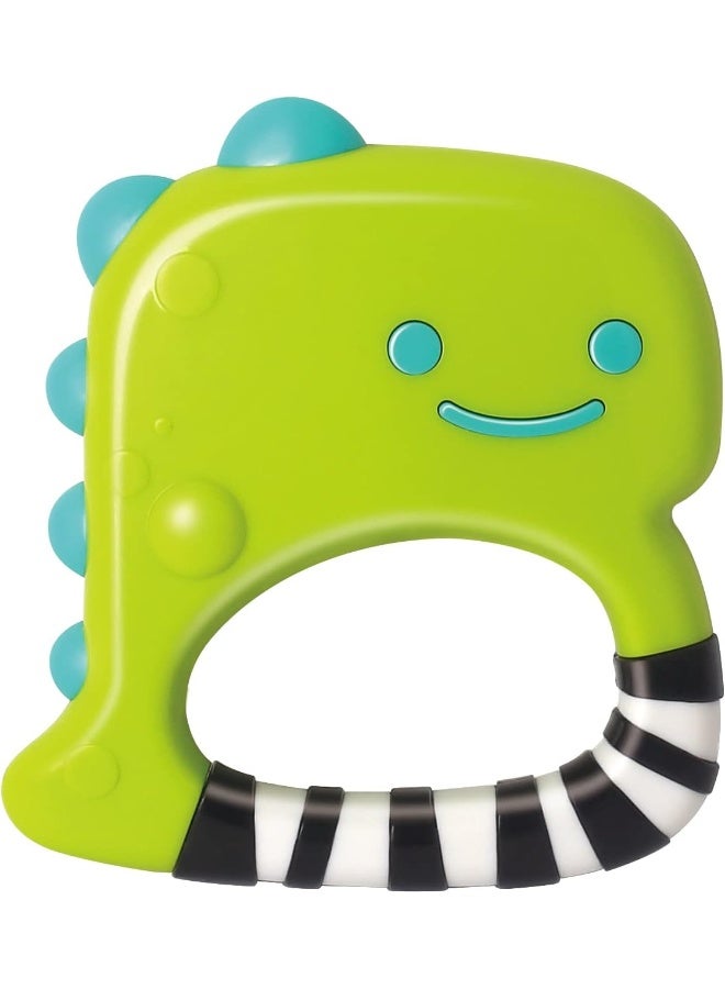 HOLA 5-Stages Dinosaur Rattles Teether 5Pc Gift Set, Teething Relief, Fine Motor Skills, Bright Colors, Sensory Toys, Baby Toys, Baby Teether, Baby Rattle, Animal Rattle, Age-Specific Rattles From 3M+ - Image 4