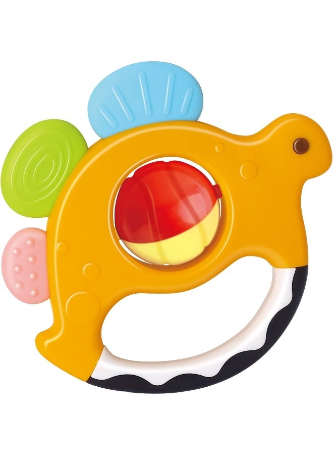 HOLA 5-Stages Dinosaur Rattles Teether 5Pc Gift Set, Teething Relief, Fine Motor Skills, Bright Colors, Sensory Toys, Baby Toys, Baby Teether, Baby Rattle, Animal Rattle, Age-Specific Rattles From 3M+ - Image 5