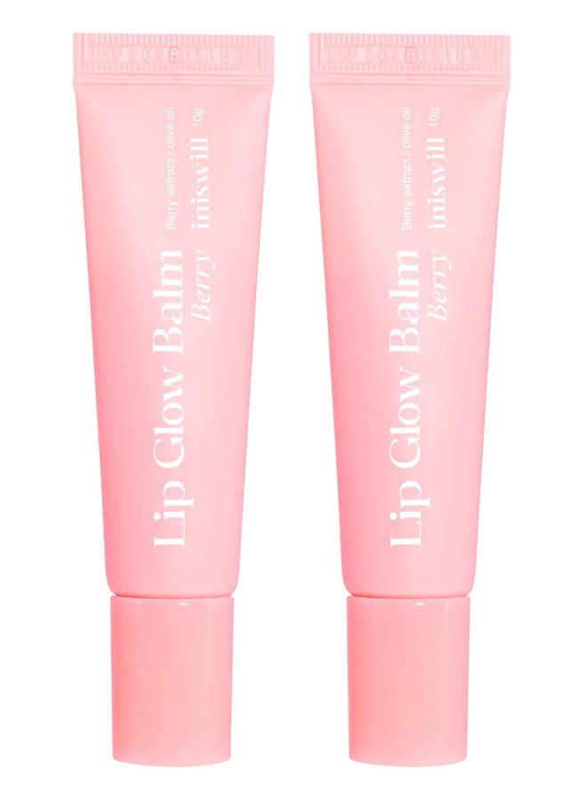 INISWILL Korean Lip Gloss for Women Berry 10g – Clear & Glossy, Long Lasting Non-Sticky Shine – Lip Gloss with Shea Butter – Lip Balm (2Ea) - Image 1