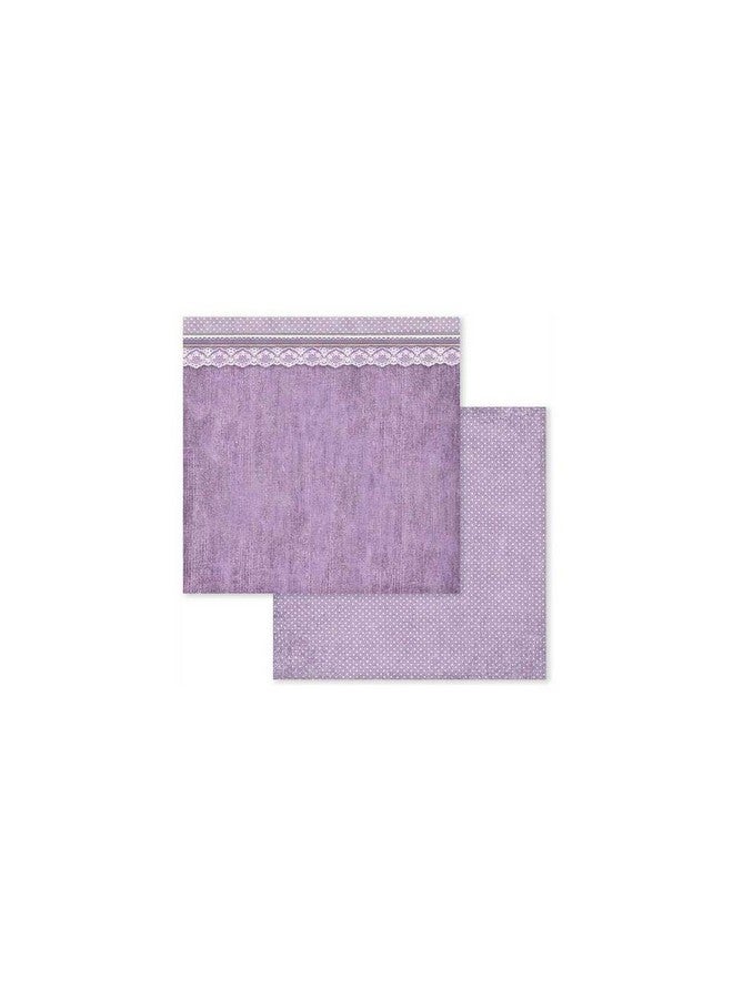 STAMPERIA INTERNATIONAL, KFT PAPER PAD 8X8 10PK PROVENCE, 20.3 x 20.3 (8" x 8"), Multicoloured
