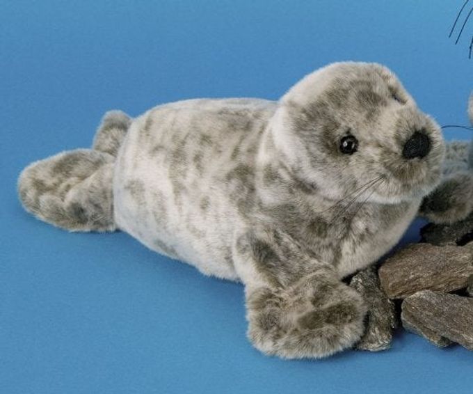 Douglas Speckles Monk Seal Plush Stuffed Animal - Image 2