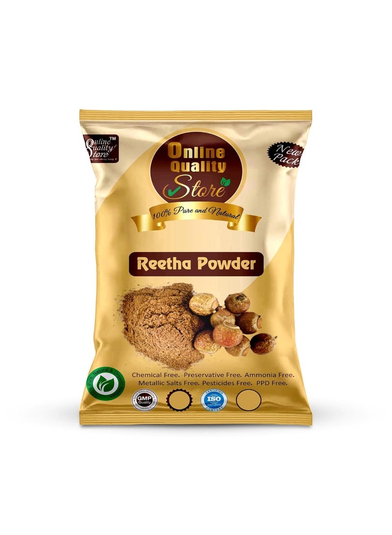 Online Quality Store Amla Reetha Shikakai, Bhringraj and Hibiscus Powder for Hair |Aritha|Ritha|Soapnuts|Indian Gooseberry |organic Bhringraj |Hibiscus /gudhal /gudhal fool powder(Pack of 5 ,50g each ,Total 250g Pack) - Image 5