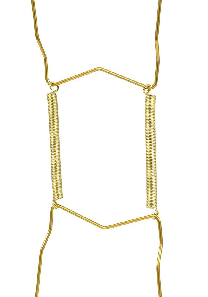 Hillman 122052 Brass Plate Hanger for 8-11 Inch Decorative Plates - Image 1