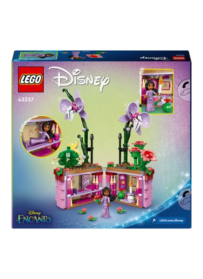 LEGO Disney Encanto Isabela’S Flowerpot, Buildable Orchid Flower Toy For 9 Plus Year Old Kids, Girls & Boys, With Film Character Mini-Doll Figure, And Cactus, Fun Birthday Gift (641 Pieces) 43237