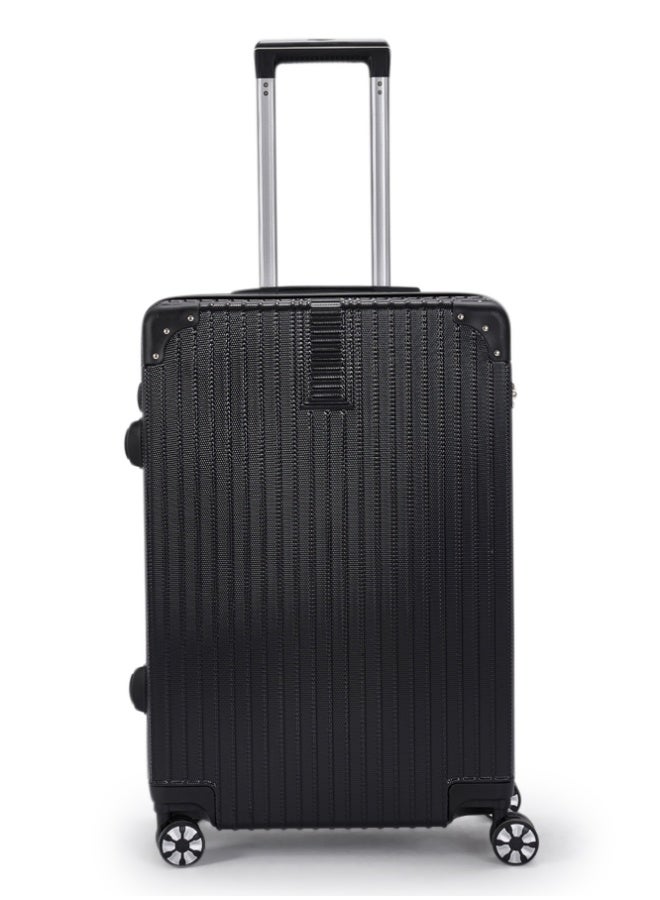 LIMRA Travel Bags 20-Inch Lightweight ABS Carry-On Luggage – 360° Spinner Wheels – Hard Shell Suitcase with Telescopic Handle Black - Image 2