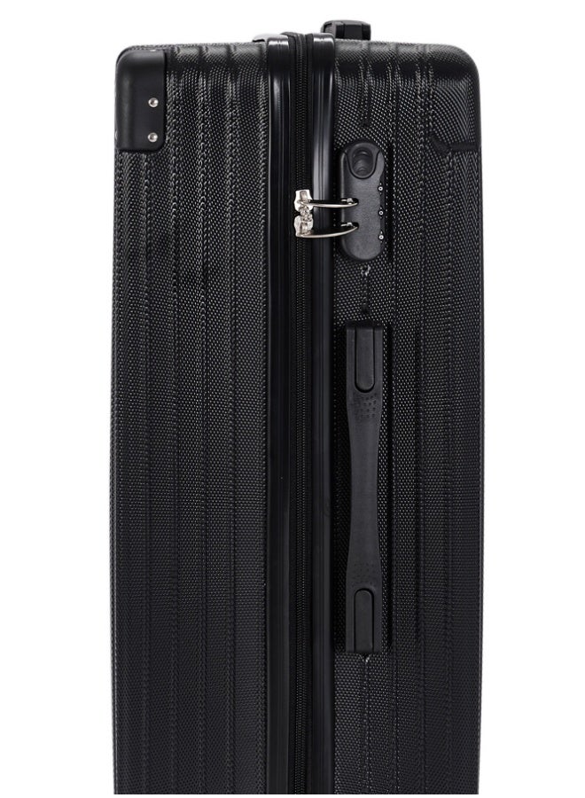 LIMRA Travel Bags 20-Inch Lightweight ABS Carry-On Luggage – 360° Spinner Wheels – Hard Shell Suitcase with Telescopic Handle Black - Image 4