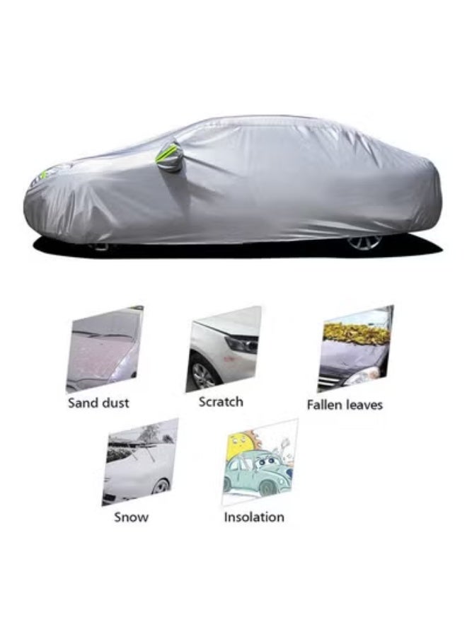 COYO Waterproof Car Covers for Automobiles All Weather Season UV Protection Snowproof Outdoor Full Cover Universal XL - Image 4