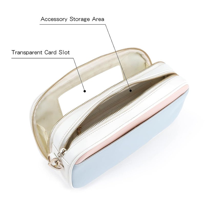 GeekShare Switch Case Compatible with Switch/Switch OLED - Travel Crossbody Switch Carrying Case with Adjustable Shoulder Strap for Switch Console Joy-Con & Accessories - Image 4