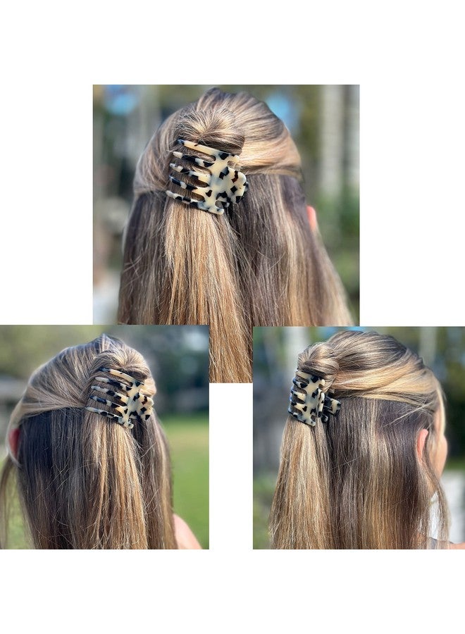 CAMILA Paris Cp3473 French Hair Clip For Women Handmade Hair Side Clips 3 Inch Girls Hair Claw Clips Jaw Fashion Durable Styling Hair Accessories For Women Strong Hold No Slip Grip Made In France - Image 2