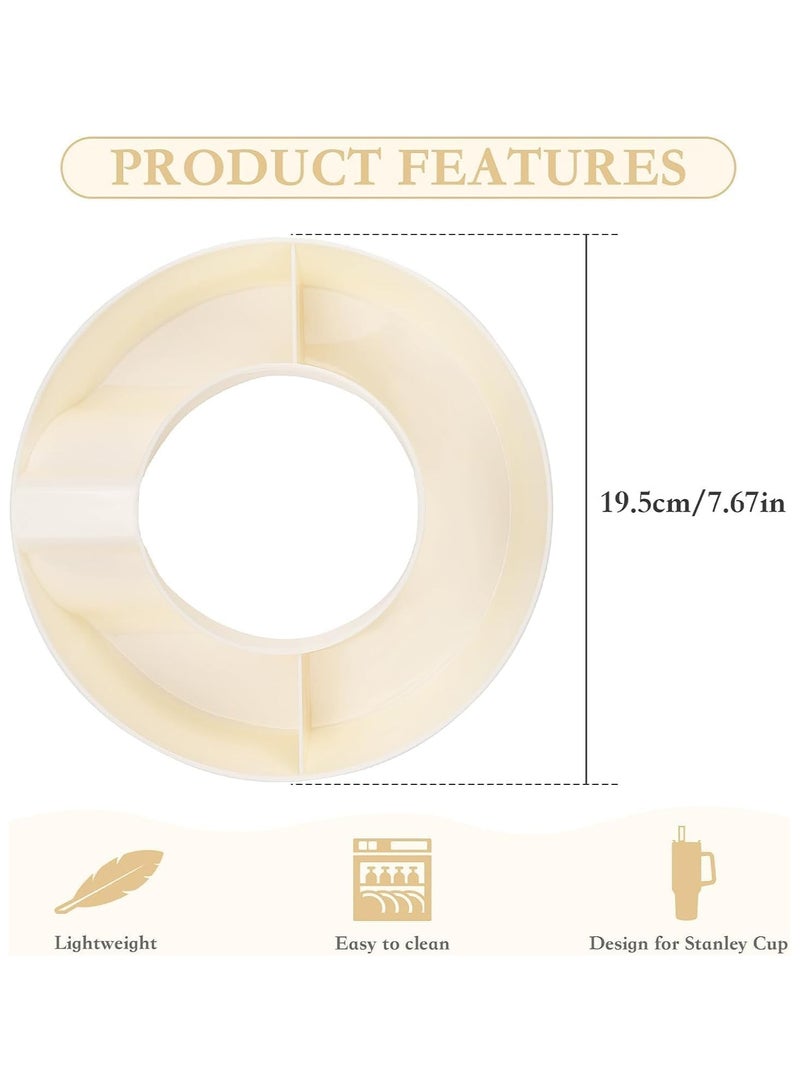 Snack Bowl for Stanley Lid Cup, Reusable Snack Ring Compatible with Stanley Quencher H2.0 40oz Tumbler with Handle, Cute Water Bottle Accessories - Image 4