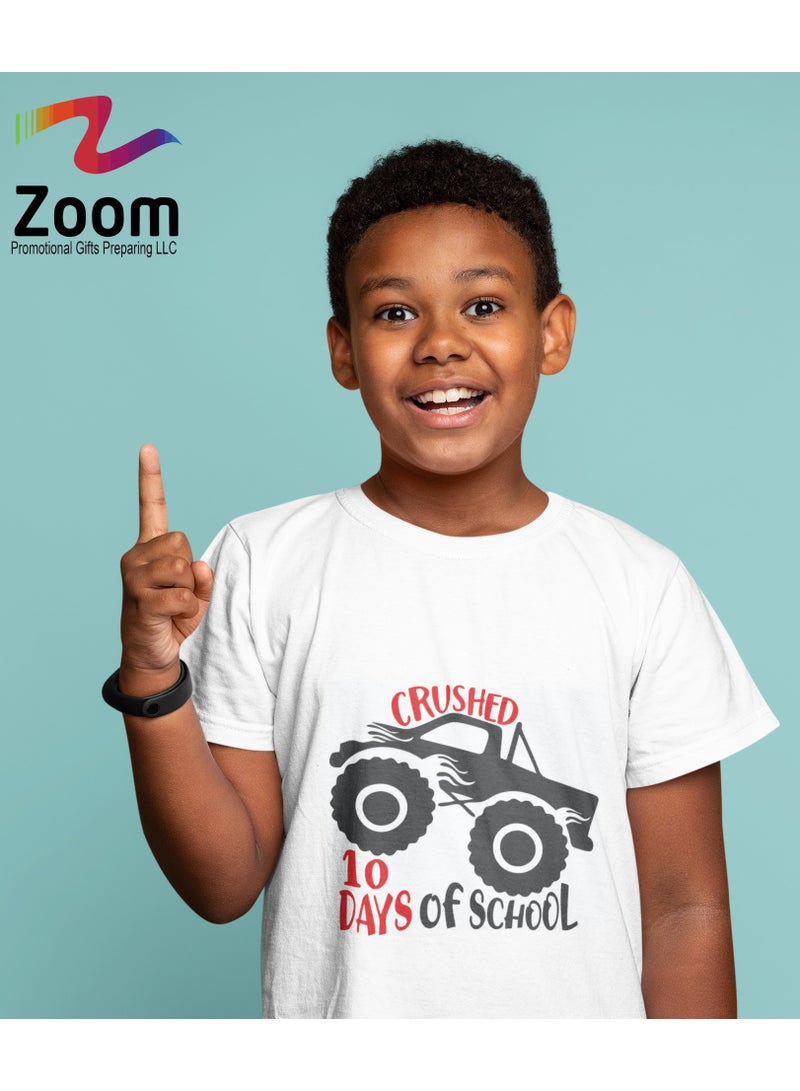 ZOOM 100 DAY OF SCHOOL KIDS T-SHIRT 