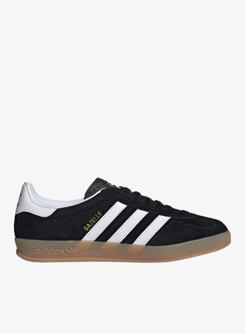 Adidas Originals CBLACK/FTWWHT/GUM2 Gazelle Indoor Shoes for Men | Best Price UAE