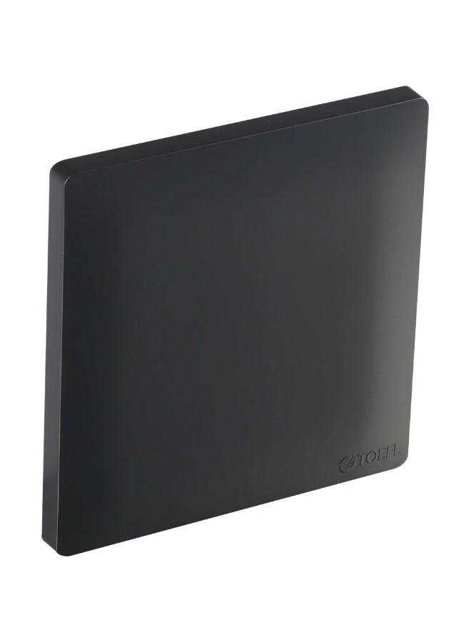 توفل غطاء فيش فارغ لون اسود بيانو - Image 2