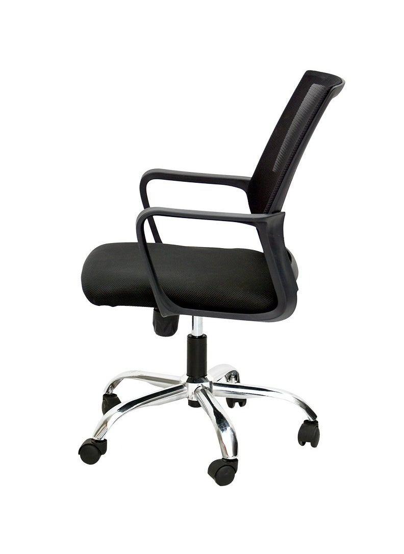 KARNAK Mesh Executive Office Home Chair 360° Swivel Ergonomic Adjustable Height Lumbar Support Back K-9980  - Image 4