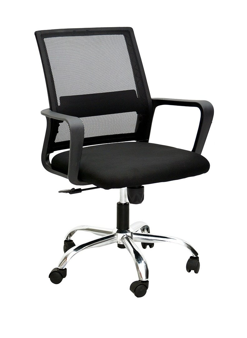 KARNAK Mesh Executive Office Home Chair 360° Swivel Ergonomic Adjustable Height Lumbar Support Back K-9980  - Image 5
