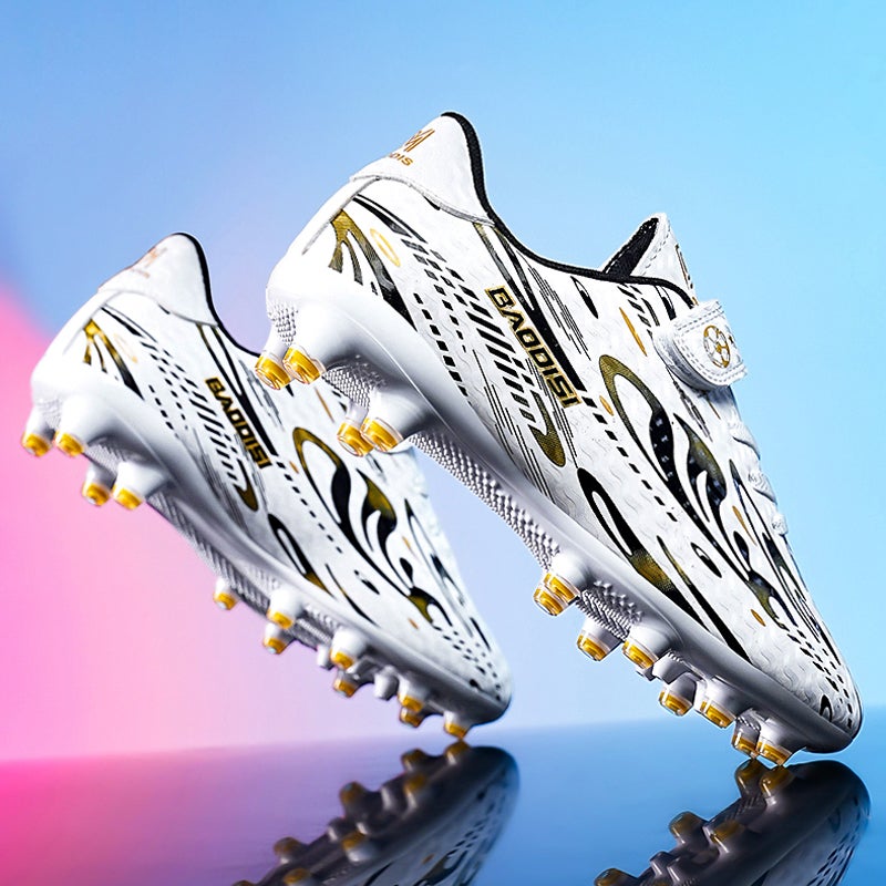 Children'S Shoes Boys' Football Shoes 2025 Spring And Autum New Tf Broken Nail Kidsren'S Training Sports Shoes For Students - Image 1