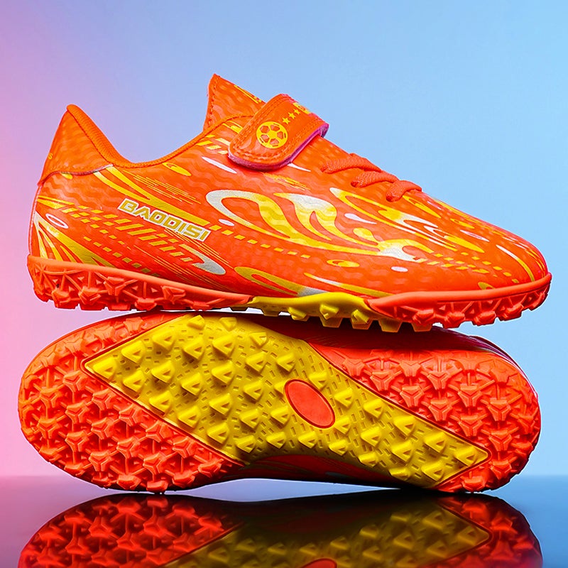 Children'S Shoes Boys' Football Shoes 2025 Spring And Autum New Tf Broken Nail Kidsren'S Training Sports Shoes For Students - Image 3