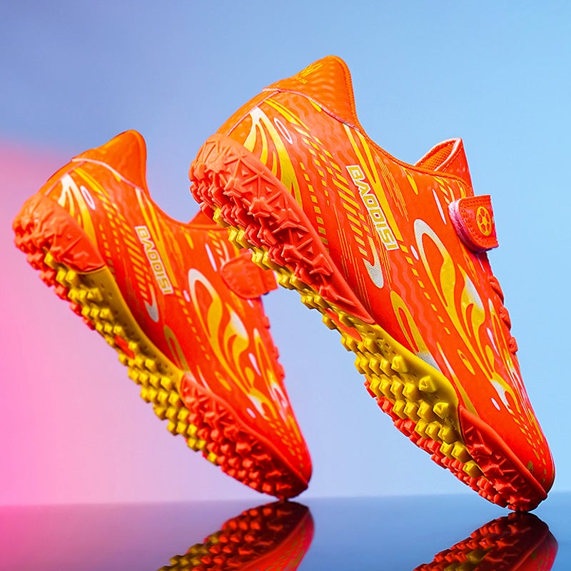 Children'S Shoes Boys' Football Shoes 2025 Spring And Autum New Tf Broken Nail Kidsren'S Training Sports Shoes For Students - Image 2