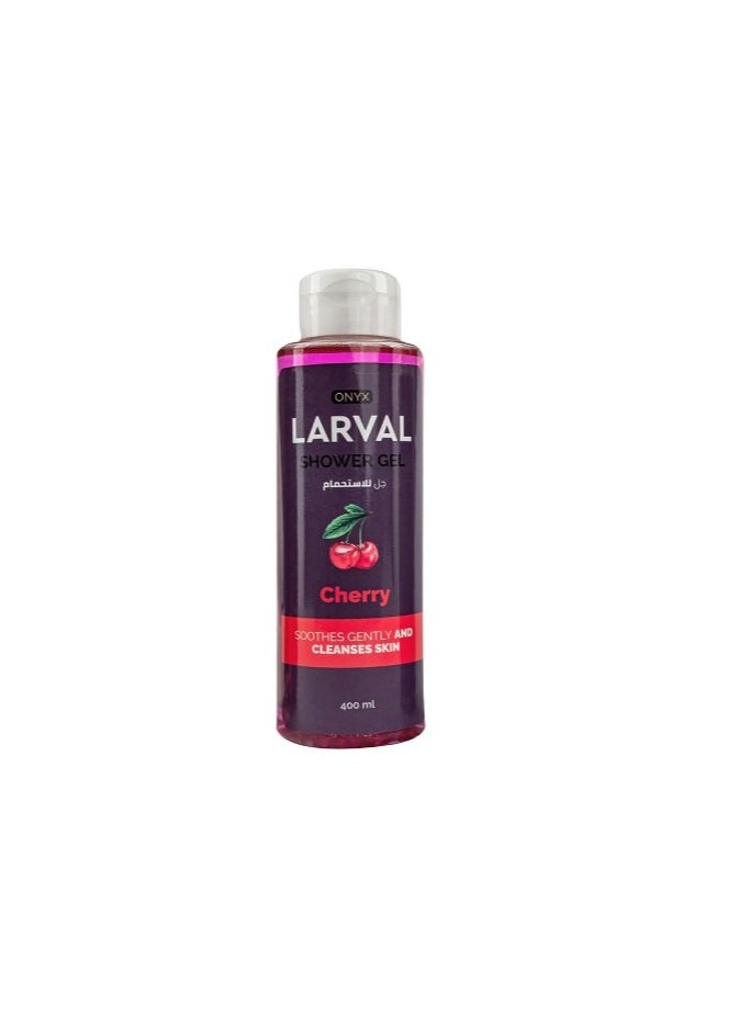 LARVAL - Shower Gel Cherry 400 ml - Image 1