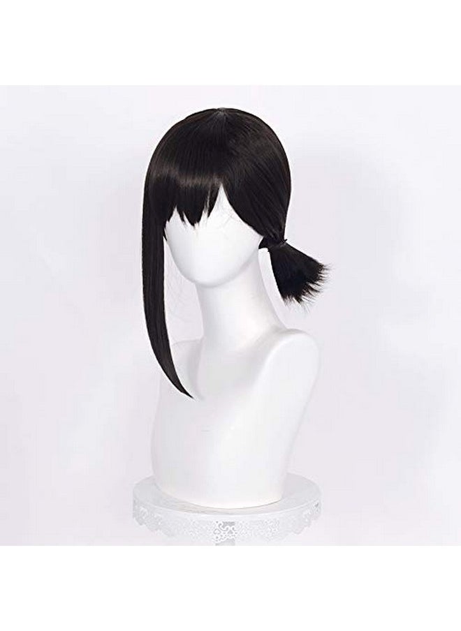 Probeauty Probeauty Black Wig for Women, Anime Costume Wig with Hairbins + Wig Cap  - Image 3