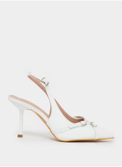 ستايلي مضخات الاصبع المدبب Slingback  - Image 2