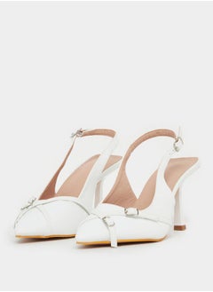 ستايلي مضخات الاصبع المدبب Slingback  - Image 3
