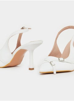 ستايلي مضخات الاصبع المدبب Slingback  - Image 4