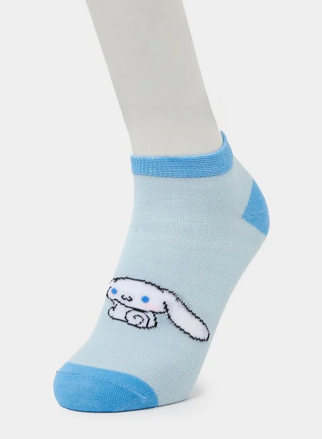 Styli Girls Set of 3 - Cinamon Roll Ankle Socks