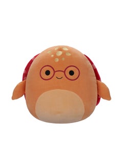 Squishmallows 14 inch Large Plush Orange Leatherback Turtle with Glasses  Officially Licensed Kellytoy Plush Toy Colorful Soft Gift for Kids Girls & Boys Washable Squishy Stuff Toy Multicolor All Age  - Image 1