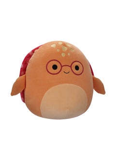 Squishmallows 14 inch Large Plush Orange Leatherback Turtle with Glasses  Officially Licensed Kellytoy Plush Toy Colorful Soft Gift for Kids Girls & Boys Washable Squishy Stuff Toy Multicolor All Age  - Image 2