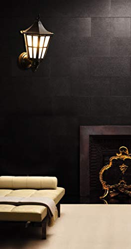 Homenique Modern Design Hurrycan Exterior Wall Light for Home Decor Black - Image 2