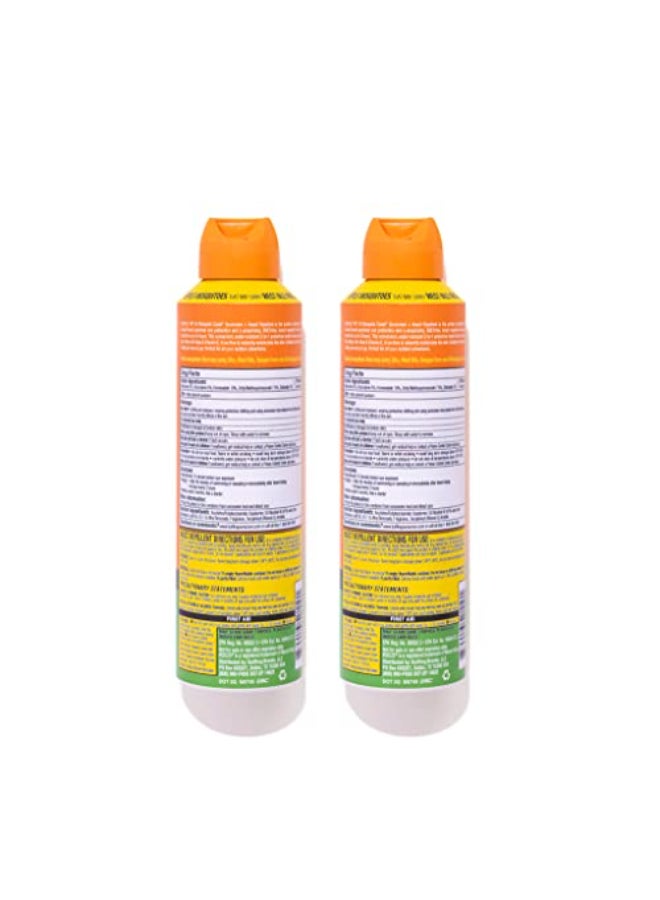 Bullfrog Mosquito Coast Sunscreen SPF50 Insect Repellant 55oz Continuous Spray 2pk - Image 3