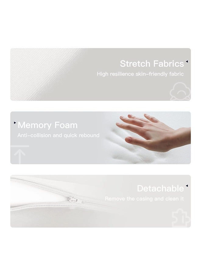 حمام كرات الرغوة للأطفال والرضع والحضانة الناعمة المصنوعة من الإسفنج ذو الذاكرة شكل دائري مع سور لعب ناعم للأطفال هدية مثالية ولعبة (الكرات غير مشمولة) - Image 3