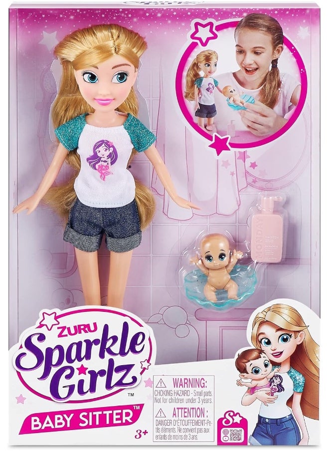 Sparkle Girlz - Sparkle Girlz Babysitter Doll Set - Image 1