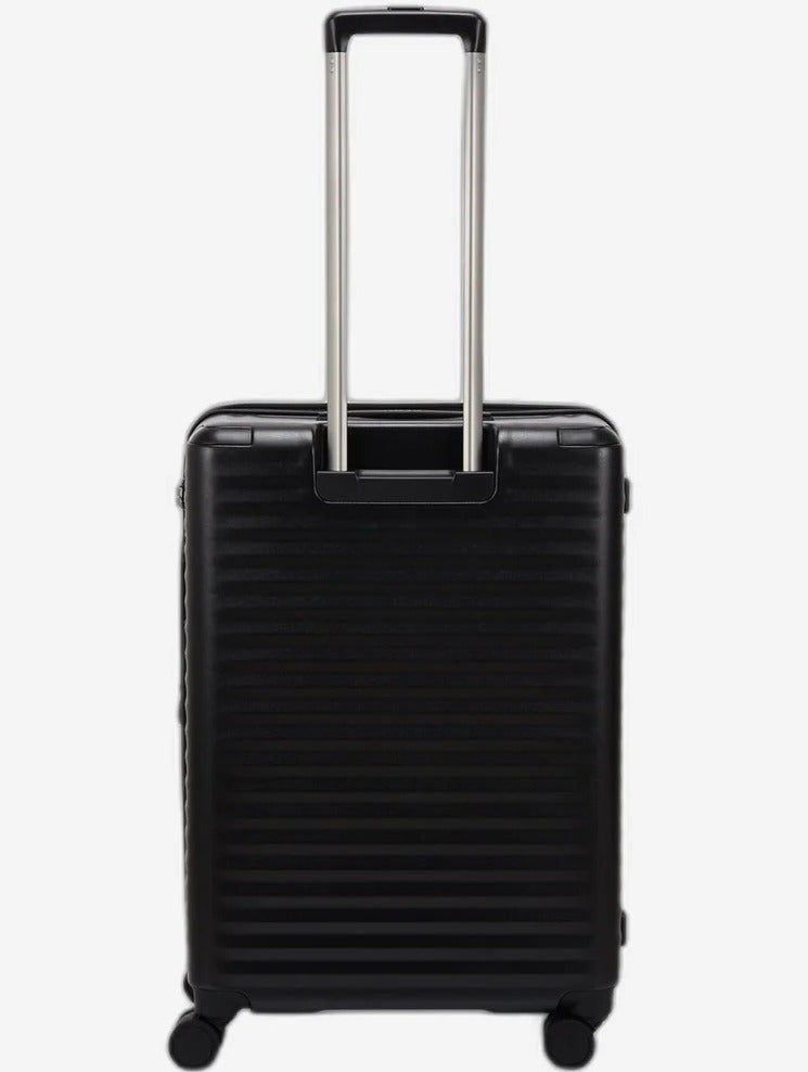 Echolac Celestra 66 Cm Hardcase Expandable 4 Double Wheel Check-In Luggage Trolley - Black - Image 4