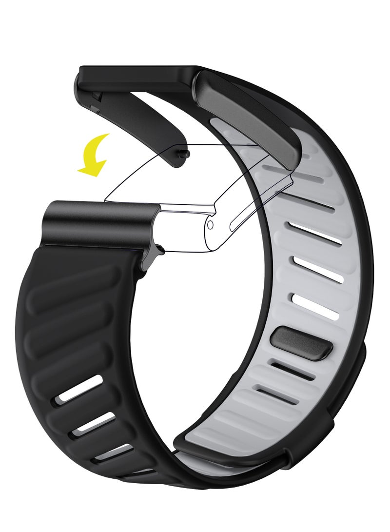 S-Color Whoop Band Silicone Replacement Wrist Compatible with Whoop Strap 4.0  Ultra-Soft Waterproof and Sweatproof, Soft-Touch and Flexible Silicone, Premium Quality, Comfortable  - Image 5