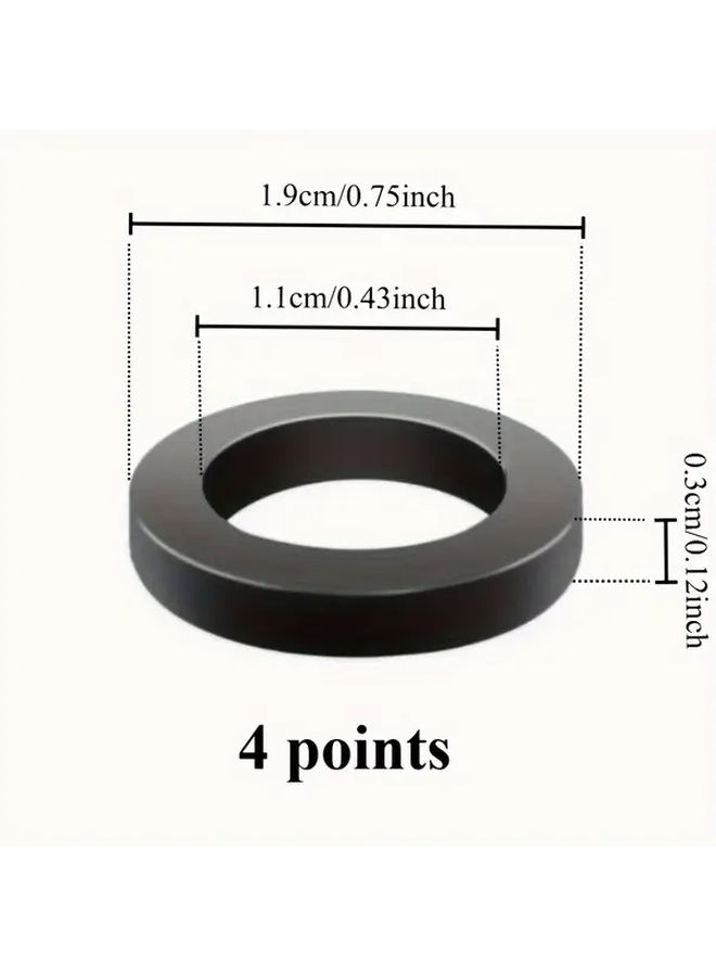 Set Of 20 Black O Ring Seal Gaskets For Cold And Hot Water Pipe Plumbing And Drainage Repairs Home Renovation Accessories - Image 3