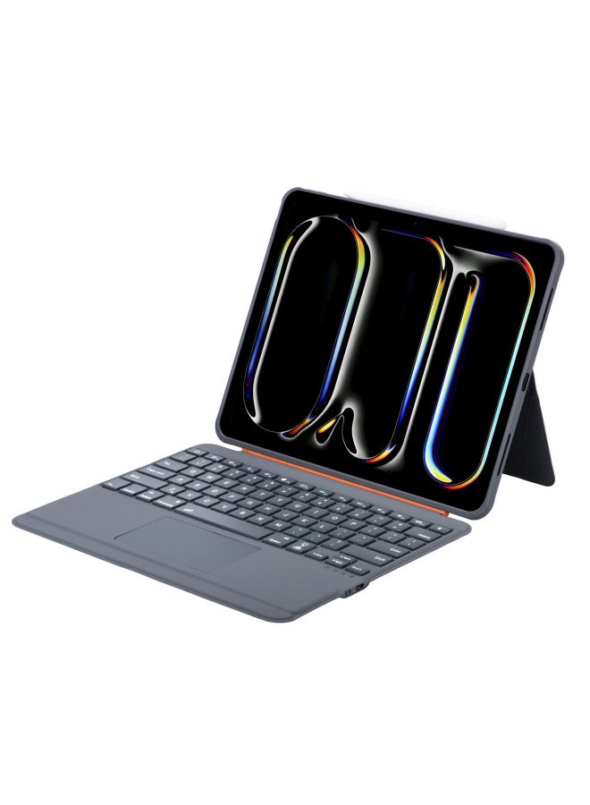 Neutral M4 Magnetic Magic Keyboard Compatible With 2025 Ipad 11/ipad Pro 11/pro 13 Tablet Keyboard Leather Case - Image 1
