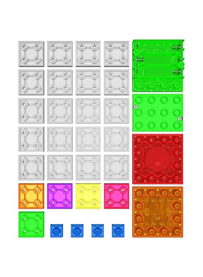 E-Blox Circuit Blox Lights - Sound Activated Circuit Board Building Blocks Toys Set for Kids Ages 8+ (CB-0194) - Image 5