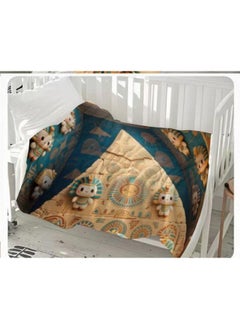 General Baby and children's cartoon flannel thin blanket (warm and comfortable, suitable for sleep, games) 70cm*100cm - 35  - Image 2