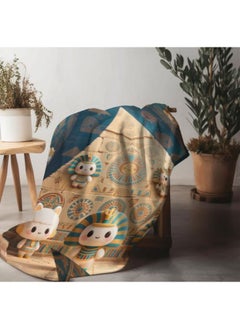 General Baby and children's cartoon flannel thin blanket (warm and comfortable, suitable for sleep, games) 70cm*100cm - 35  - Image 5
