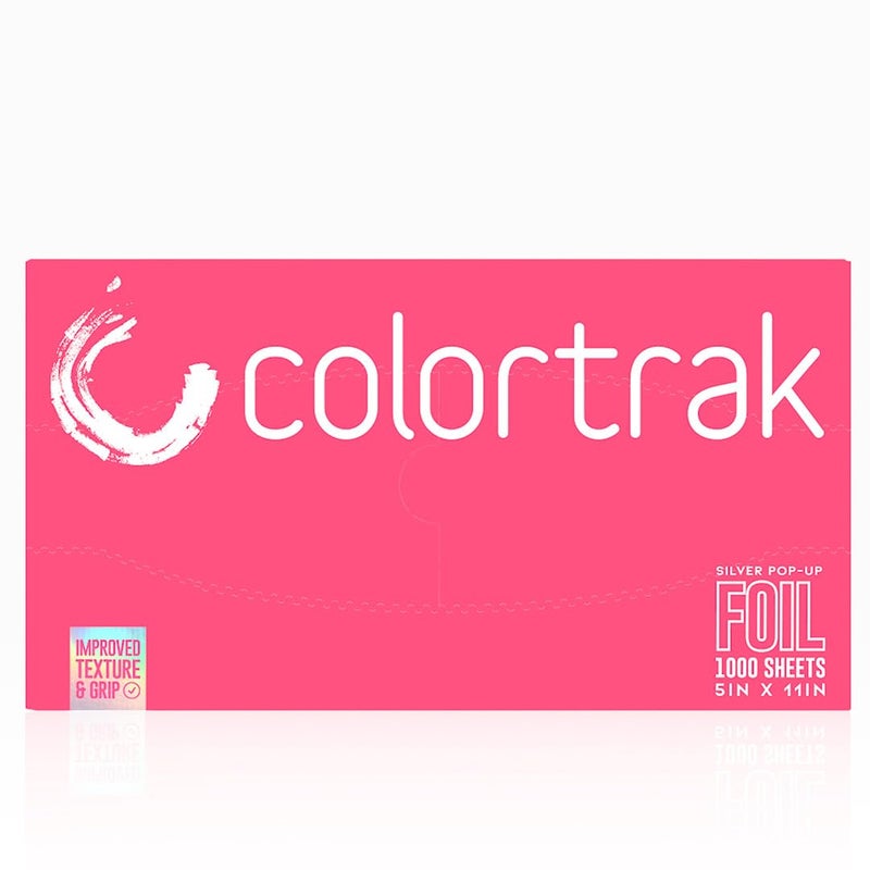 Colortrak Embossed Sheets Silver Aluminum Foil Pop-up Dispenser, 1000 Pre-cut Sheets Non-slip Textured Silver 5 x 11 Sheets for Hair Foil Coloring and Highlighting Sheet Applications - Image 5