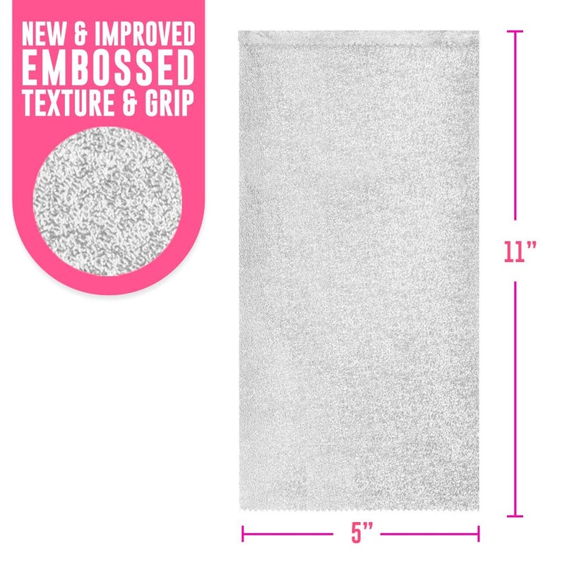 Colortrak Embossed Sheets Silver Aluminum Foil Pop-up Dispenser, 1000 Pre-cut Sheets Non-slip Textured Silver 5 x 11 Sheets for Hair Foil Coloring and Highlighting Sheet Applications - Image 2